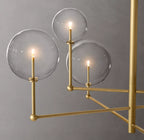 46 Inch Sputnik Globe Glass Chandelier - Mobile