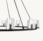 60 Inch Hurricane Candle Ring Chandelier - Pauillac