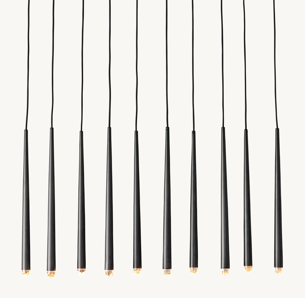 48 Inch Pin Linear Chandelier - Aquitaine