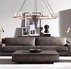 48 Inch Hurricane Candle Ring Chandelier - Pauillac