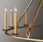 50 Inch Candelabra Round Chandelier – Openwork