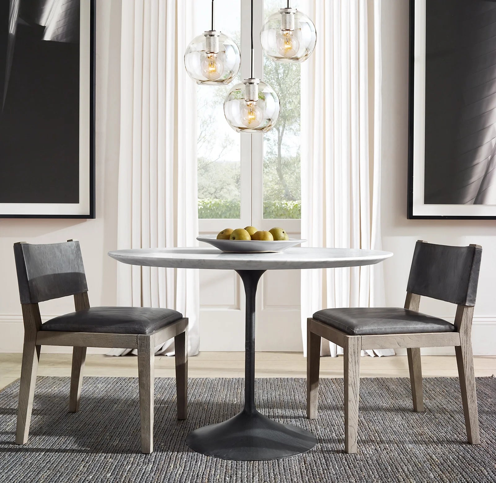 14 Inch Globe Glass Pendant Light - Utilitaire