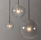 6 Inch Blown Glass Globe Pendant Light - Mobile