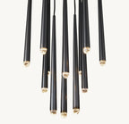 24 Inch Pin Cascading Round Chandelier - Aquitaine