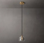 7 Inch Crystal Pendant Light - Hemisphere