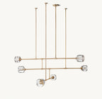 62 Inch Mobile Crystal Chandelier - Demaret