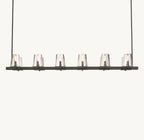 60 Inch Hurricane Candle Linear Chandelier - Pauillac