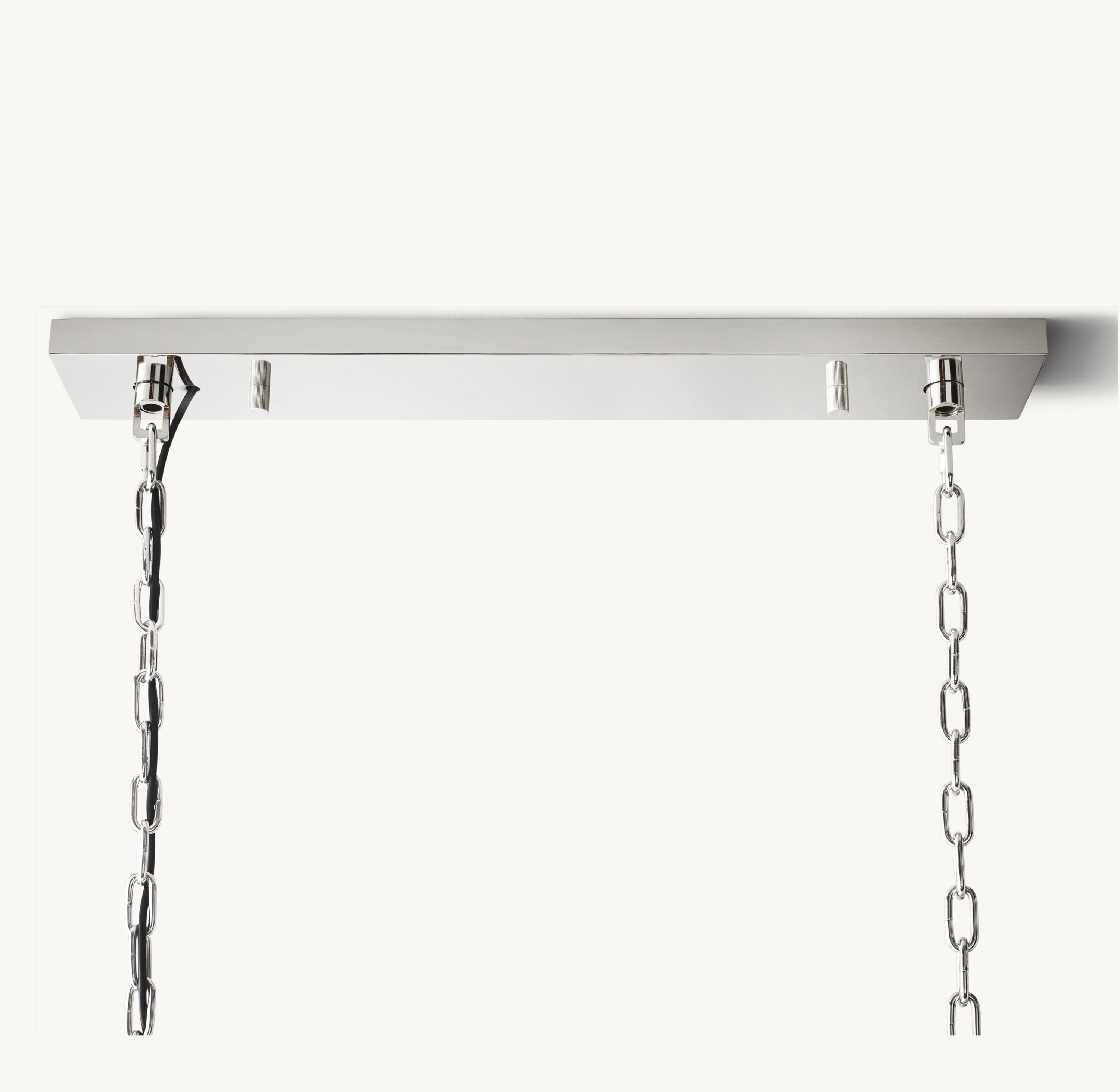 39 Inch Crystal Prism Rectangular Chandelier - Odeon