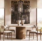 48 Inch Bell Glass Chandelier - Fulcrum