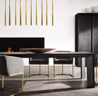 60 Inch Pin Linear Chandelier - Aquitaine