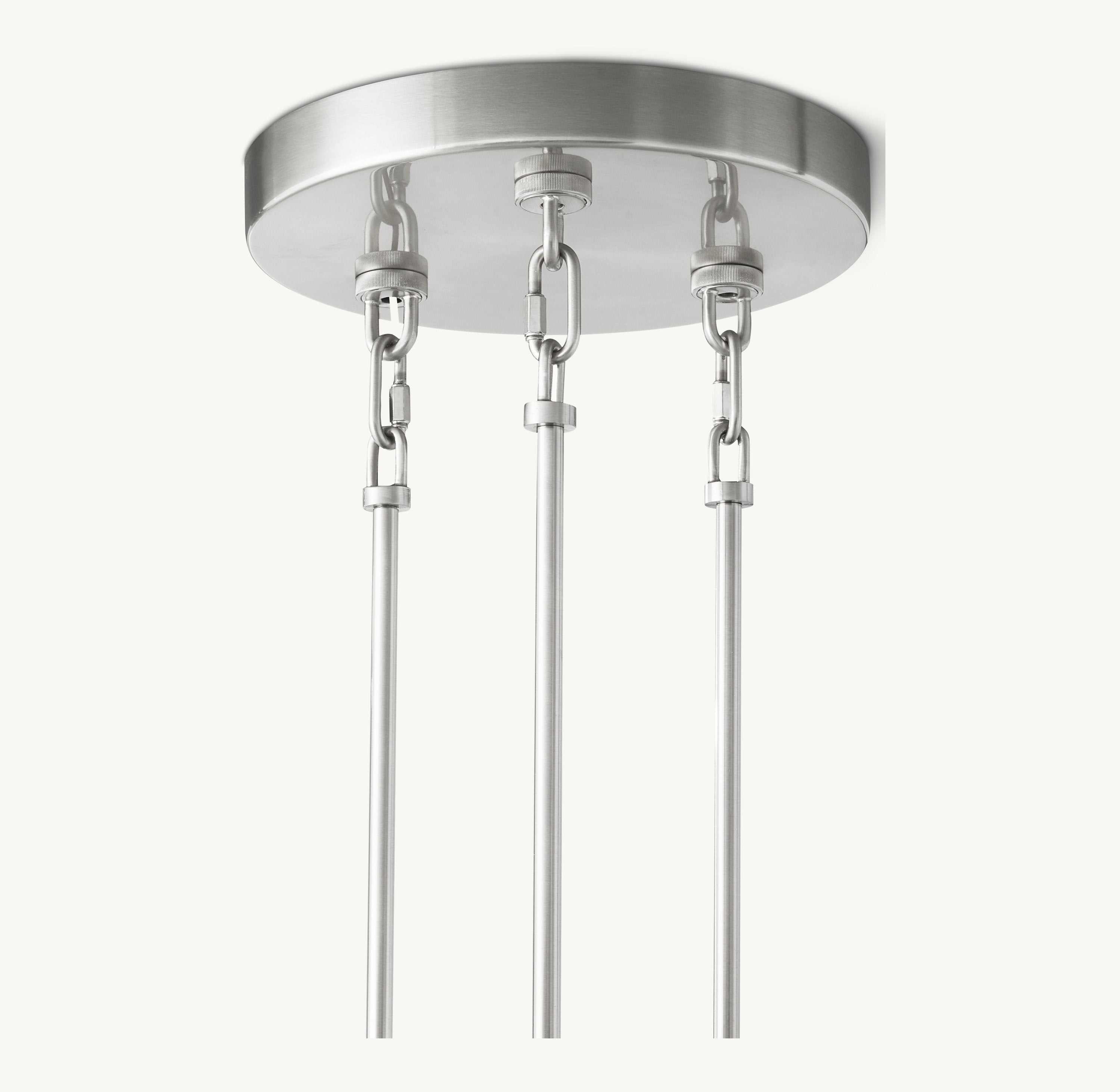 65 Inch Ribbed Clear Glass Tiered Chandelier - Sirene