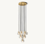 14 Inch Crystal Cluster Chandelier – Boule