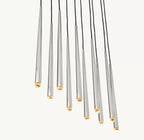 48 Inch Pin Linear Chandelier - Aquitaine