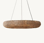 41 Inch Smoked Crystal Bead Round Chandelier - Halo