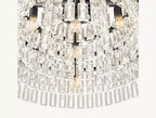 48 Inch Cascading Chain Crystal Round Chandelier - Marignan