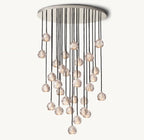 40 Inch Crystal Cluster Chandelier – Boule