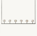 60 Inch Crystal Linear Chandelier – Boule