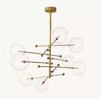 79 Inch Sputnik Globe Glass Chandelier - Mobile