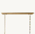 59 Inch Crystal Prism Rectangular Chandelier - Odeon