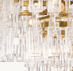 48 Inch Chain Crystal Tiered Chandelier - Marignan