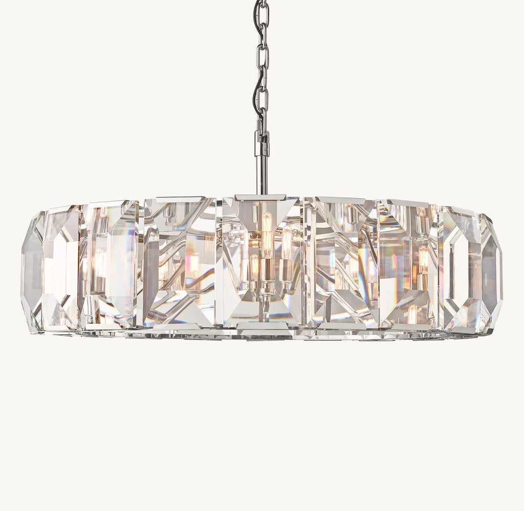 43 Inch Crystal Round Chandelier  – Harlow