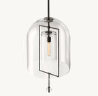 15 Inch Bell Glass Pendant Light - Fulcrum