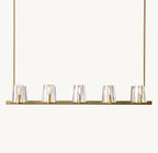 49 Inch Hurricane Candle Linear Chandelier - Pauillac
