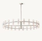 48 Inch Hexagonal Crystal Round Chandelier – Arcachon