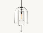 15 Inch Bell Glass Pendant Light - Fulcrum