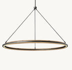 60 Inch Forged Iron Ring LED Chandelier - Peralta