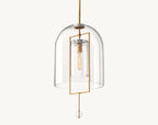 15 Inch Bell Glass Pendant Light - Fulcrum