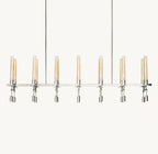 66 Inch Candle Linear Chandelier - Fontanelle