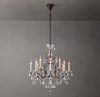 28 Inch Candelabra Crystal Chandelier - Rococo