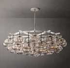 60 Inch Glass Bubble Round Chandelier - Cabrette