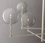 46 Inch Sputnik Globe Glass Chandelier - Mobile