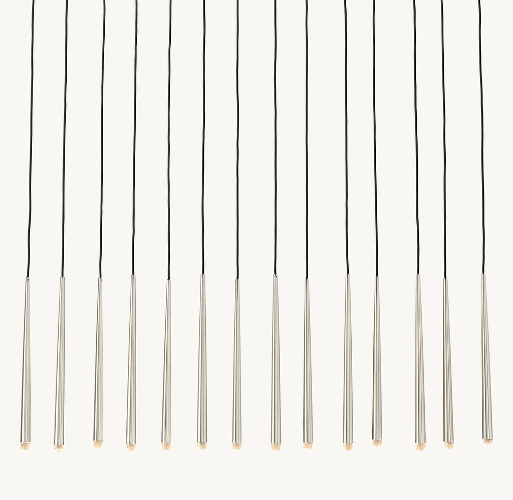72 Inch Pin Linear Chandelier - Aquitaine