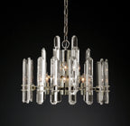 24 Inch Candelabra Crystal Chandelier - Bonnington