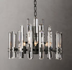24 Inch Candelabra Crystal Chandelier - Bonnington