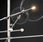 55 Inch Sputnik Globe Glass Chandelier - Mobile
