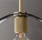 11 Inch Globe Glass Pendant Light - Utilitaire