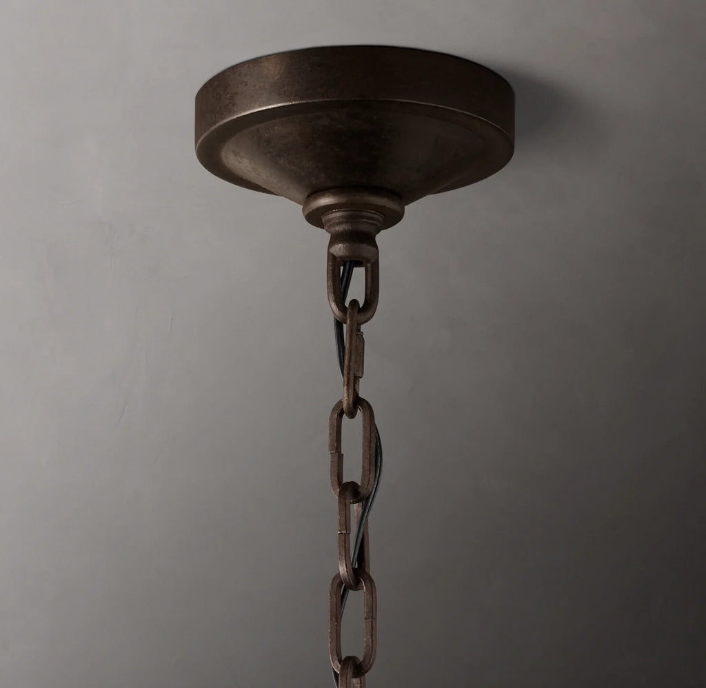 60 Inch Candelabra Round Chandelier – Openwork
