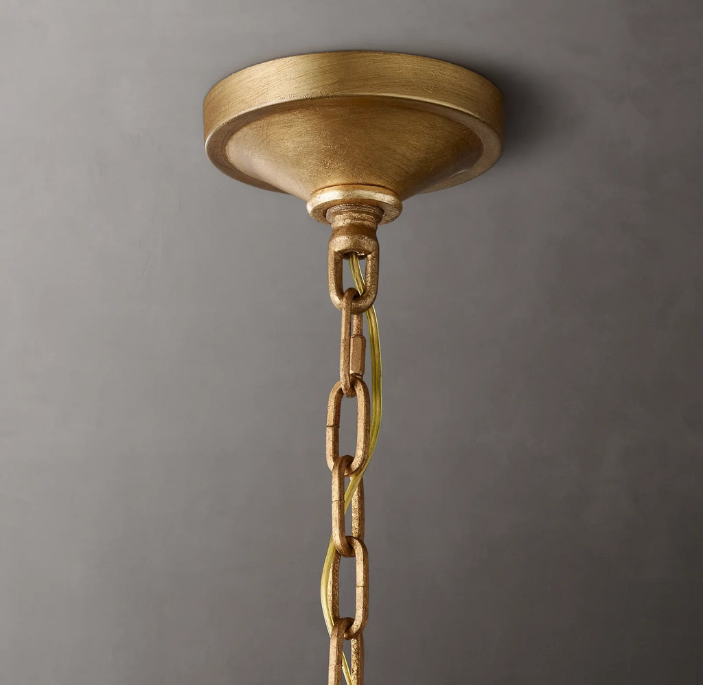 60 Inch Candelabra Round Chandelier – Openwork