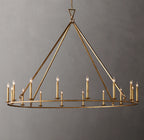 72 Inch Candelabra Round Chandelier – Openwork