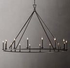 72 Inch Candelabra Round Chandelier – Openwork