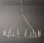 72 Inch Candelabra Round Chandelier – Openwork