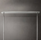 74 Inch Smoked Murano Glass Tiered Rectangular Chandelier - Chiara