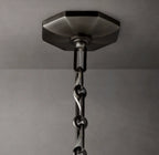 24 Inch Candelabra Crystal Chandelier - Bonnington