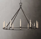 50 Inch Candelabra Round Chandelier – Openwork