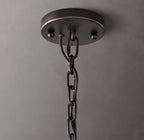 19 Inch Alabaster Round Chandelier – Harlow
