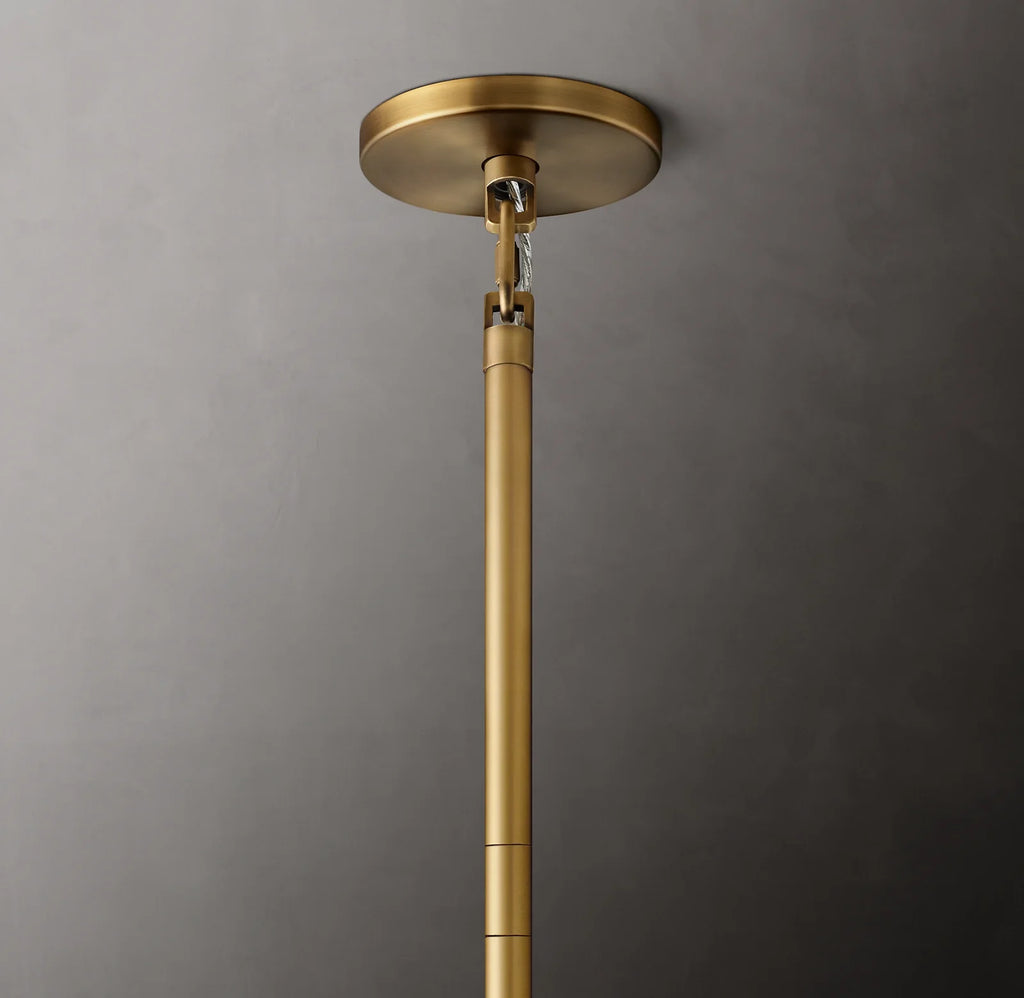 48 Inch Tronchi Glass Tiered Chandelier - Cielo